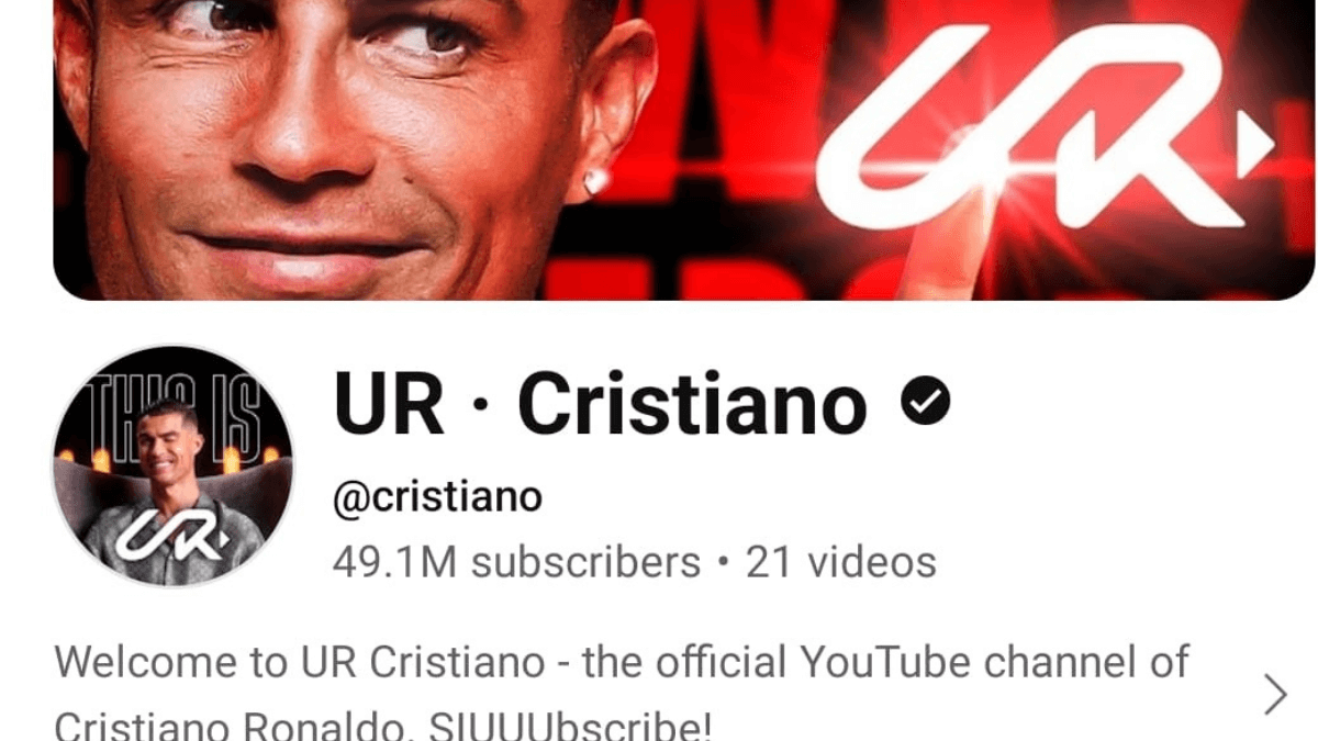 Cristiano Ronaldo : YouTube पर 100 करोड़ सब्सक्राइब ! रिटायरमेंट की घोषणा की