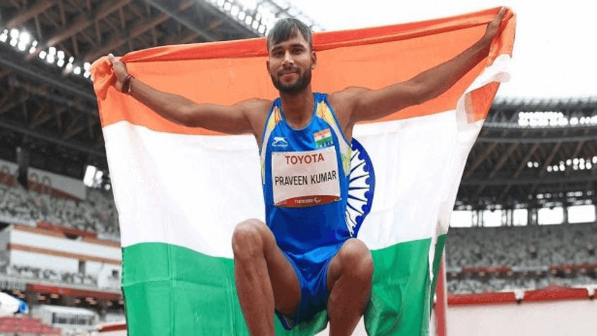 paralympics Praveen kumar wins gold