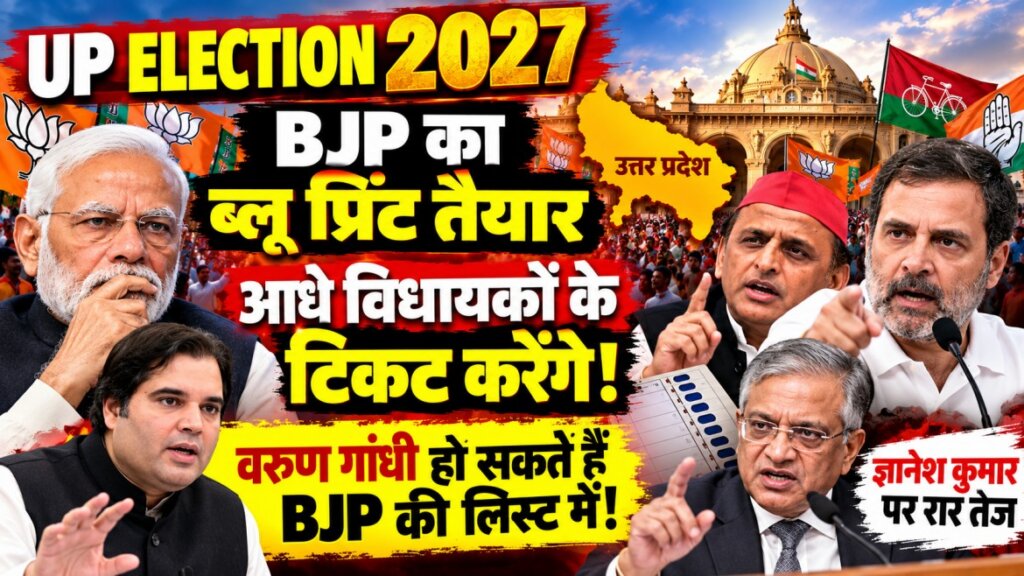 UP Election 2027: BJP का सर्वे में दबदबा, कांग्रेस 150 सीटों पर अड़ी, SP से सीट शेयरिंग पर घमासान