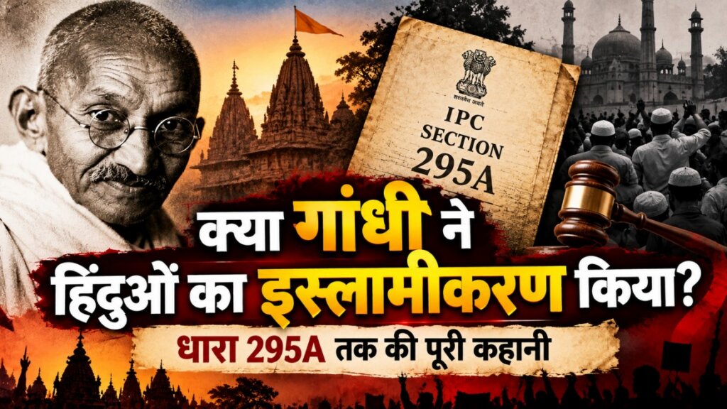 Mahatma Gandhi : Islamization of Hinduism गांधी ने हिंदुओं का इस्लामीकरण कैसे किया