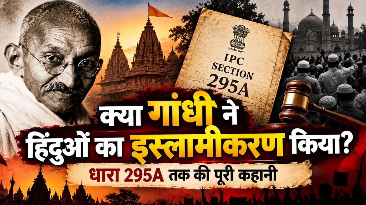 Mahatma Gandhi : Islamization of Hinduism गांधी ने हिंदुओं का इस्लामीकरण कैसे किया